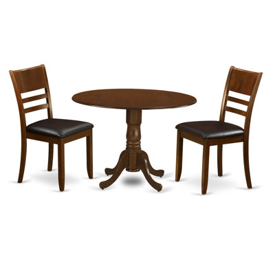 East West Furniture Dublin 3 Piece Dining Set