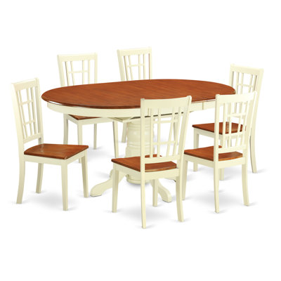 East West Furniture Kenley 7 Piece Dining Set