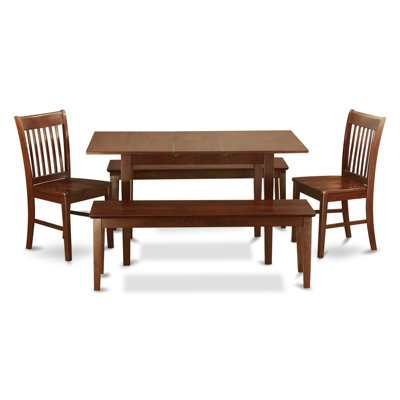 East West Furniture Norfolk 5 Piece Dining Set