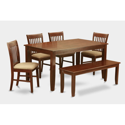 Wooden Importers Dudley 6 Piece Dining Set