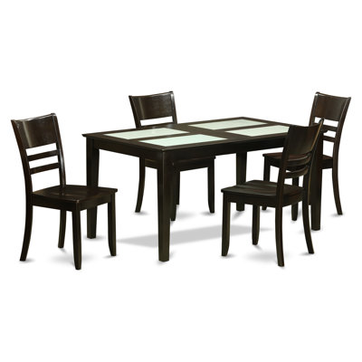 Wooden Importers Capri 5 Piece Dining Set