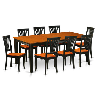 Wooden Importers Quincy 9 Piece Dining Set