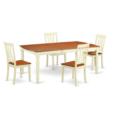 Wooden Importers Dover 5 Piece Dining ..