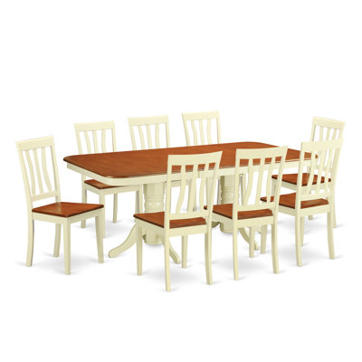 Wooden Importers Napoleon 9 Piece Dining Set