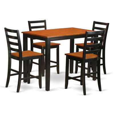 Wooden Importers Yarmouth 5 Piece Counter Height..