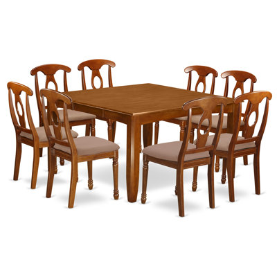 Wooden Importers Parfait 9 Piece Dining Set