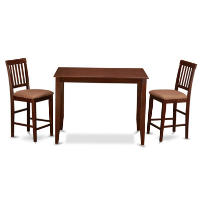 Wooden Importers 3 Piece Dining Set