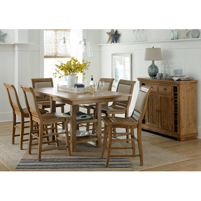 Lark Manor Castagnier 7 Piece Dining Set