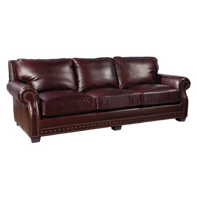 Palatial Furniture Canyon Leather Sofa