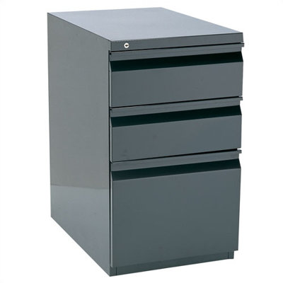 Storlie 3 Drawer Box/File Filing Cabinet