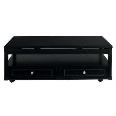 Canora Grey Cross Coffee Table with Lift Top