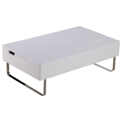 Whiteline Imports Bay Storage Coffee Table