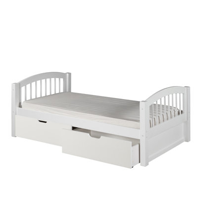Camaflexi Twin Slat Bed with Storage