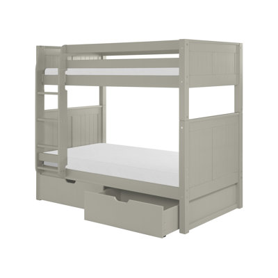 Camaflexi Twin Bunk Bed with Drawer