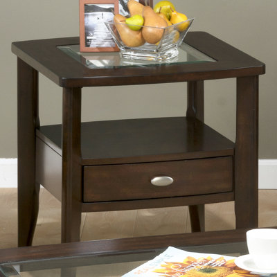 Jofran Montego Merlot End Table