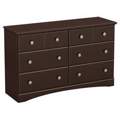 South Shore Morning Dew 6 Drawer Dresser
