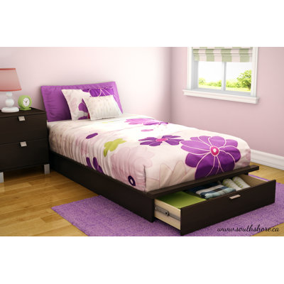 South Shore Step One Twin Platform Bed with Storage