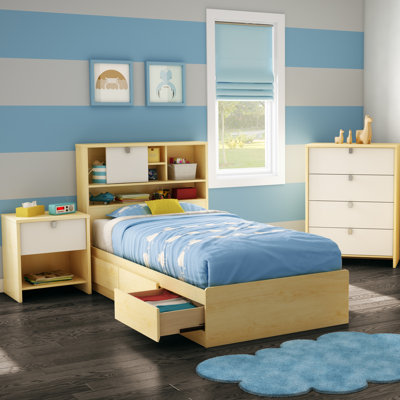 South Shore Cookie Twin Platform Customizable Be..