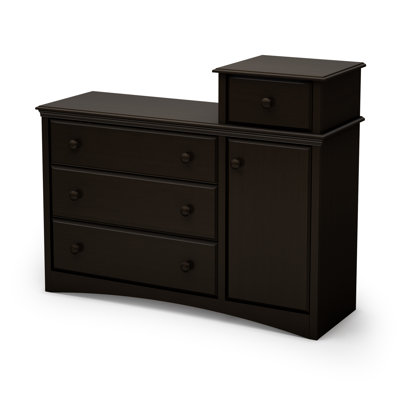 South Shore Angel 4 Drawer Combo Dresser