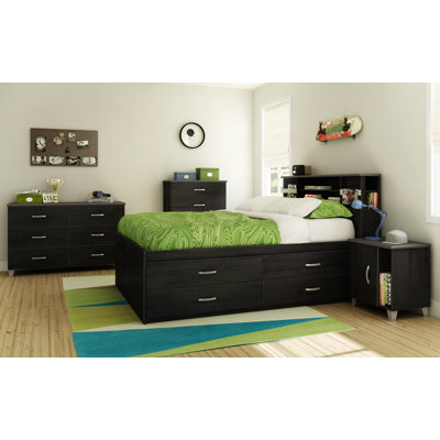South Shore Lazer Full Platform Customizable Bed..