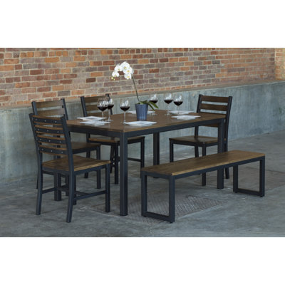 Elan Furniture Loft 6 Piece Dining Set