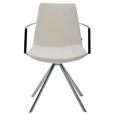 B&T Design Pera Elips Eco Leather Arm Chair
