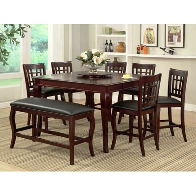 Milton Green Star Burgos 7 Piece Pub Table Set & Reviews | Wayfair