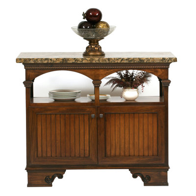 Eagle Furniture Manufacturing American Premiere Kitchen Island with Granite Top