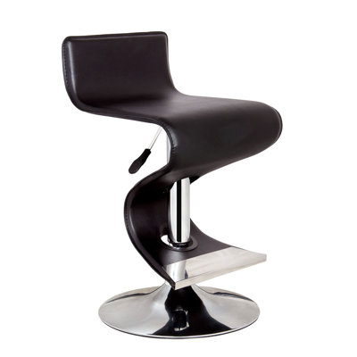 Bromi Design King Adjustable Height Swivel Bar Stool