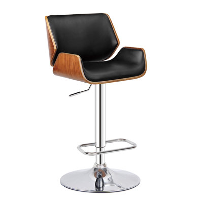 Bromi Design Dempster Adjustable Height Swivel Bar Stool