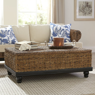 Birch Lane Esmont Woven Coffee Table