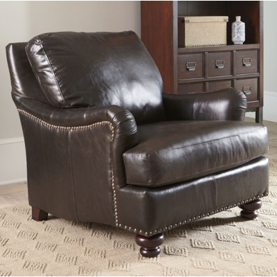 Birch Lane Montgomery Leather Chair