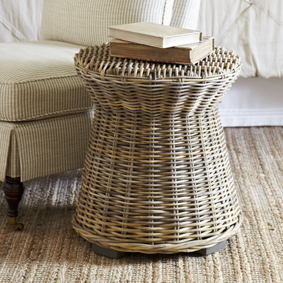 Birch Lane Rivera Rattan Side Table