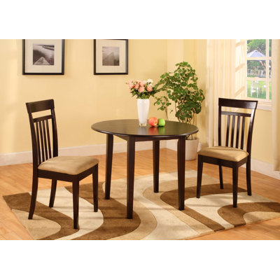 Bernards Merlot 3 Piece Dining Set