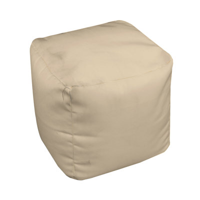 e by design Solid Pouf Ottoman