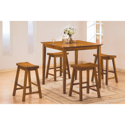 Woodhaven Hill 5 Piece Counter Height Pub Set