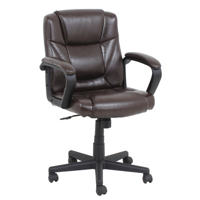 Barcalounger Mid-Back Leather Conferen..