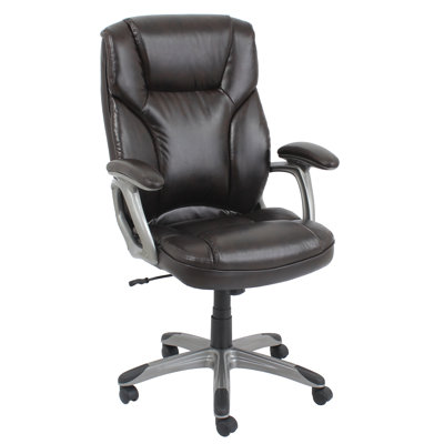 Barcalounger High-Back Leather Executi..