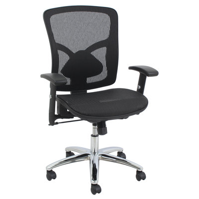 Barcalounger High-Back Mesh Conference Chair