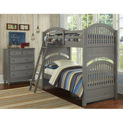 Viv + Rae Wendy Twin Over Twin Standard Bunk Bed customizable bedroom set