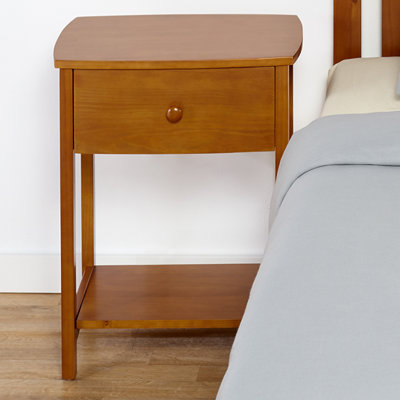 Mantua Mfg. Co. Solid Wood Rake Style Nightstand