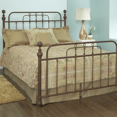 Largo Courtney Metal Headboard and Footboard & Reviews | Wayfair