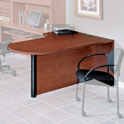 OSP Furniture Napa Left Corner Desk Shell