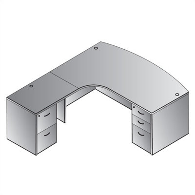 OSP Furniture Napa Left L-Shaped Corne..