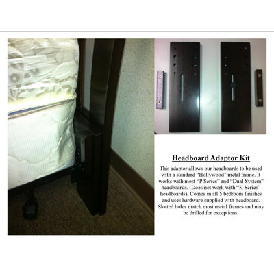 Night & Day Furniture Spices Bedroom Slat; adapter kit
