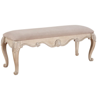 Astoria Grand Esplanade Upholstered Bench