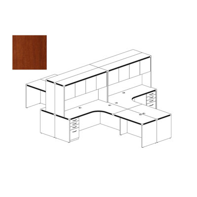 Mayline Group Aberdeen Series L-Shape ..