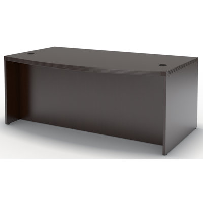 Mayline Group Aberdeen Bow Front Desk