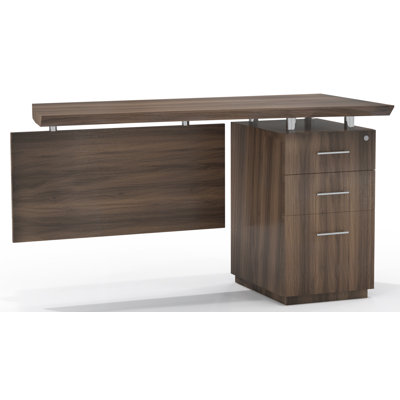 Mayline Group Sterling Desk Return with Box/Box/File Single Pedestal