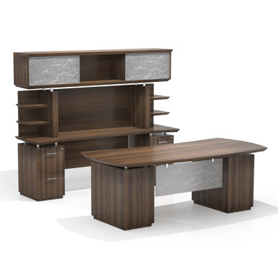 Mayline Group Sterling Credenza Desk w..